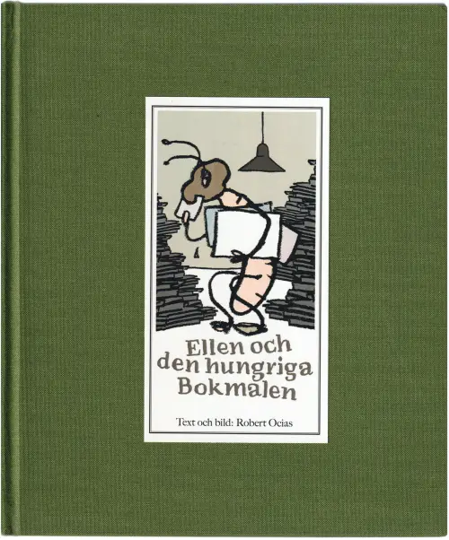 Ellen och den hungriga Bokmålen - Book Cover